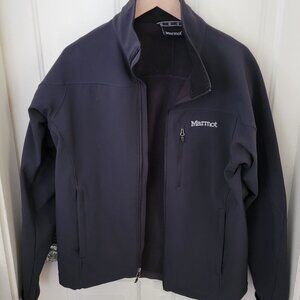 LIGHTWEIGHT MENS MEDIUM HIGH-PERFORMANCE BLACK ALL-SEASON JACKET